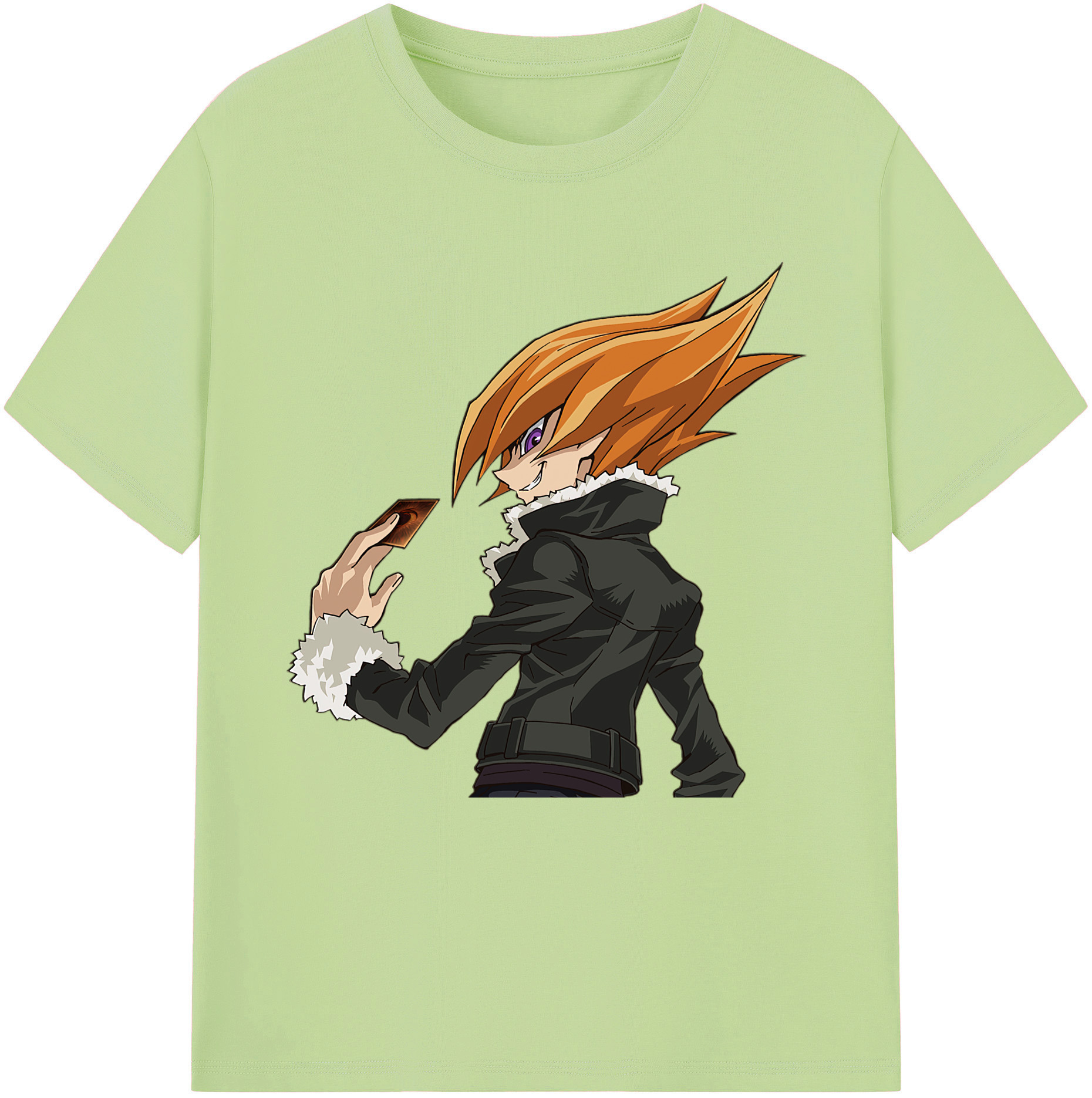 （画像用） 遊☆戯☆王 Yu-Gi-Oh! 綿100％半袖Tシャツ（フロントプリント）